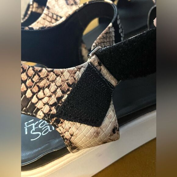 FRANCO SARTO Essie Python Sandals 7.5 - Picture 6 of 9